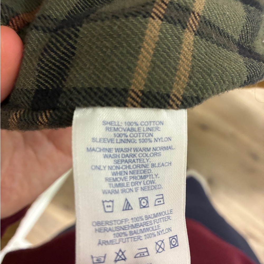 Lands' End Men's Mustard Canvas Jacket - Picture 3 of 5